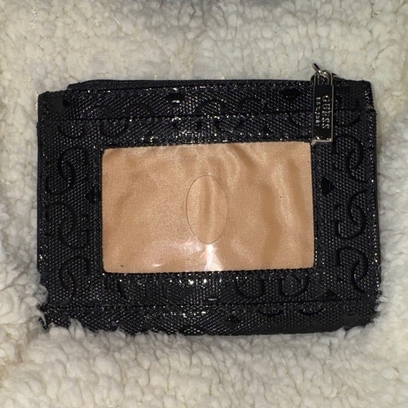 GUESS- Black and Tan Women's Card Holder - Picture 3 of 17